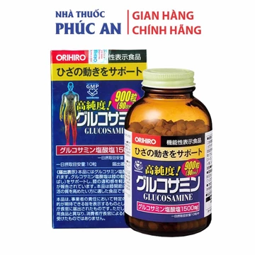 Viên hỗ trợ xương khớp ORIHIRO High purity Glucosamine Nhật Bản 360 - 950 viên giúp khớp linh hoạt