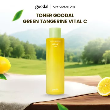 Nước cân bằng Goodal Green Tangerine Vita C Toner, chứa vitamin C từ quýt xanh, cân bằng độ ẩm 300ml