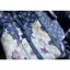 ⚡️[Hight Quality] Balo Nam Nữ \/ Blue Clo Backpack - Điểm Nhấn Hoa Xanh Phối Mây Trời Sang Trọng Loại 1