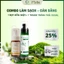 COMBO LÀM SẠCH- CÂN BẰNG: 1 CHAI BỌT RỬA MẶT TRÀ HOA VÀNG + 1 CHAI TONER MYIN 100ML