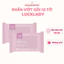 Khăn Giấy Ướt Luck Lady 10 Tờ - Khăn Ướt Không Cồn, Mềm Mại Cho Da Nhạy Cảm, Gói Tiện Lợi