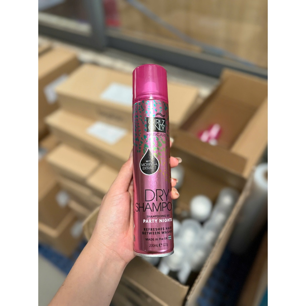 Dầu Gội Khô Giúp Giảm Dầu Girlz Only Party Nights 100ml 200ml