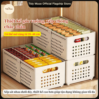 Hộp lưu trữ điều chỉnh kích thước | Đựng được quần áo, đồ nhà bếp, vật dụng bàn làm việc | Co giãn tùy ý – Tiết kiệm khô