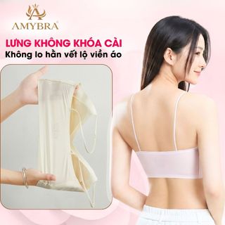 Áo Ngực Nữ Su Đúc Cao Cấp Tàng Hình Không Lộ Viền – Áo Lót Nữ Đệm Mỏng Không Gọng Mềm Mại AMYBRA A01