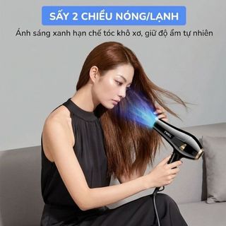 Máy Sấy Tóc Công Suất Cao CWELL 2500W C06HD, 3 Chế Độ Nhiệt 2 Chế Độ Gió, Tạo Kiểu Tóc Chuẩn Salon