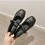 Giày Búp Bê Nữ, Giày Bệt Nữ Da Mềm Đính Hoa Trà Kiểu Dáng Sang Trọng Nhẹ Nhàng N60.