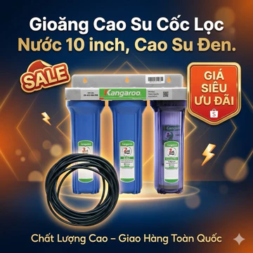 Gioăng cao su cốc lọc nước 10 inch- Gioăng cao su thay thế cốc lọc nước cho các máy lọc nước.