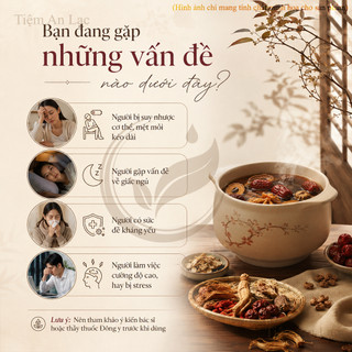 Trà Tứ Bảo Nguyên Khí Giảm Tiết Mồ Hôi, Trà Tứ Thần Bổ Khí, Bổ Phổi, Giảm Ho, Phục Hồi Sức Khoẻ