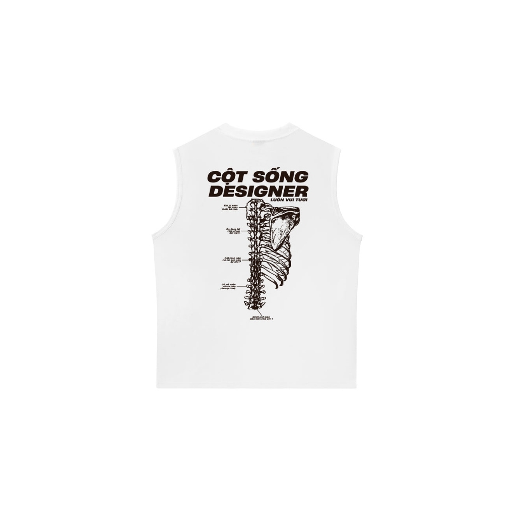Áo Ba Lỗ CỘT SỐNG VĂN PHÒNG Áo Tanktop Redlabel TT79