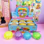 đồ chơi squishy xả stress bánh bao lấp lánh