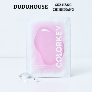 Khăn Lau Tẩy Trang Colorkey Clear Makeup Remover Wipe Làm Sạch Nhẹ Nhàng 6g