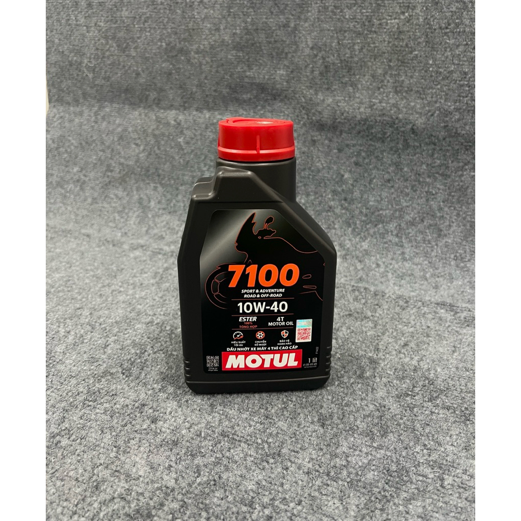Dầu nhớt Motul 7100 chuyên xe máy 4T 10W-40 1 Lít ( Chính Hãng Motul )