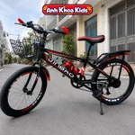 Xe đạp thể thao trẻ em JINBAO Tăng Xích có gác ba ga bình nước và giỏ size 20 - 22 - 24inch — ảnh 1