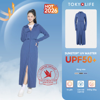 Áo khoác chống nắng Nữ SunStop Master TOKYOLIFE dáng dài thoáng mát 40000441