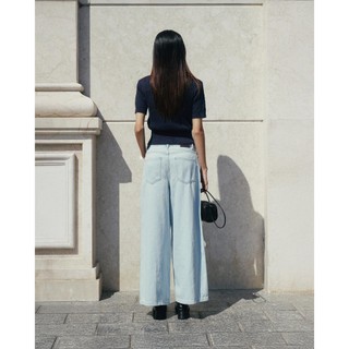 Quần Jeans Nữ Ống Rộng Form Loose - Routine 10F25DPAW033