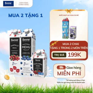 Combo Mua 2 Tặng 1 Nước Ép Bonne Phần Lan