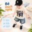 Giày Thể Thao Bé Trai UITA Shoes Siêu Nhẹ, Êm Chân Chống Trượt Giúp Bé Chạy Nhảy Cả Ngày Không Đau D4ST