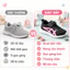 Giày Chạy Bộ Cho Trẻ Em UITA SHOES Thoáng Khí, Giày Thể Thao Bé Gái Đế Mềm Thoải Mái Vận Động D3MHD