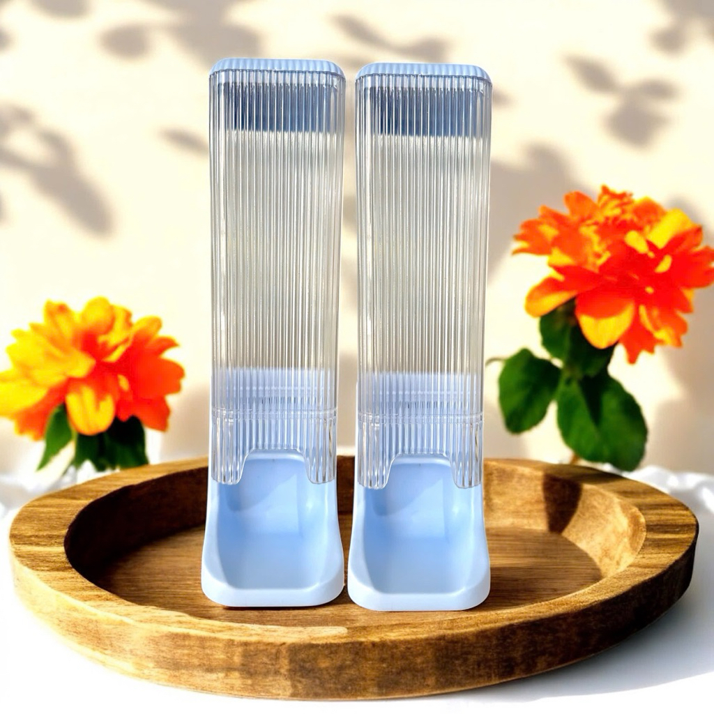 Vinasu - Ống đựng bông tẩy trang , hộp đựng bông tẩy trang tặng kèm miếng dán tường Vns303