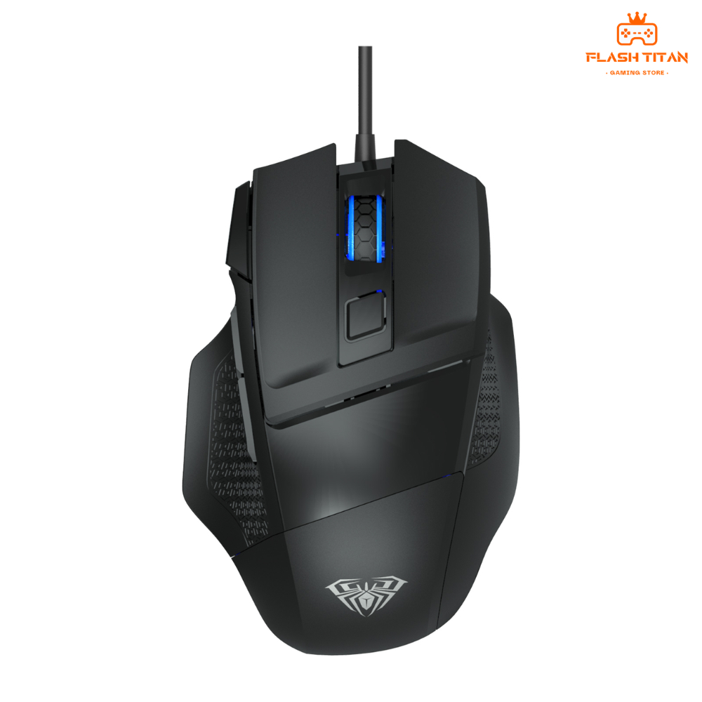 Chuột gaming có dây Aula S12 - Chuột công thái học 7 nút - Không độ trễ - DPI max 4200 - Chuột gaming, văn phòng | BigBuy360 - bigbuy360.vn