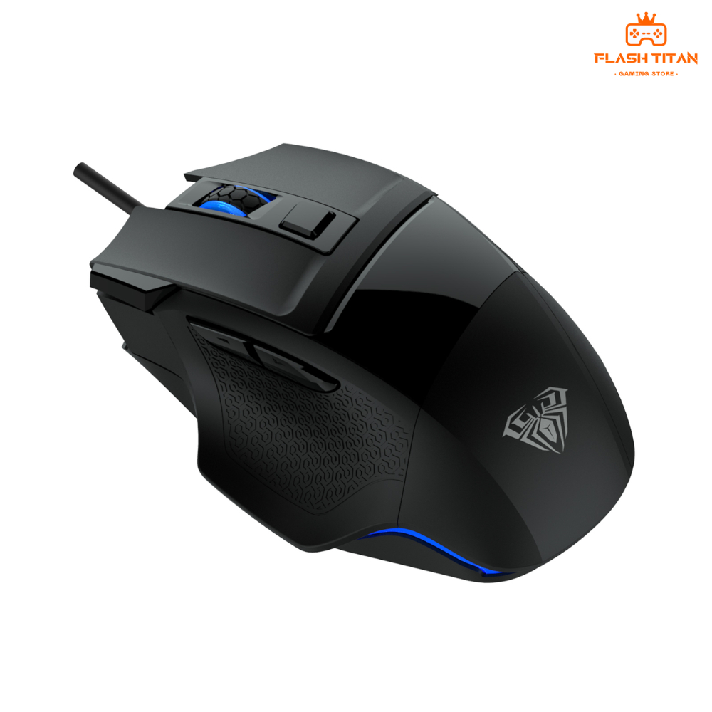 Chuột gaming có dây Aula S12 - Chuột công thái học 7 nút - Không độ trễ - DPI max 4200 - Chuột gaming, văn phòng | BigBuy360 - bigbuy360.vn