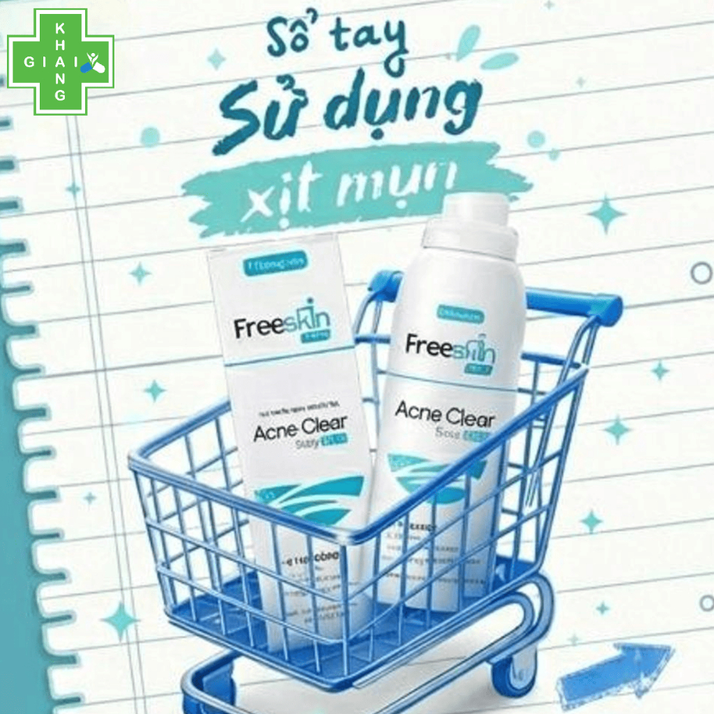 Tạm biệt mụn cơ thể, trả lại làn da láng mịn, đều màu cùng xịt mụn body Freeskin (Chai 80ml)