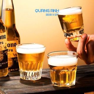Bộ 6 ly thuỷ tinh CHỊU NHIỆT - CHỊU lỰC cao cấp cho nhà hàng quán cà phê, nước chờ, đa năng, KTV, CHIVAS