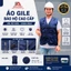 ÁO GILE BẢO HỘ TÚI HỘP VẢI DÙ VÂN CARO CAO CẤP | ÁO GILE ĐA NĂNG PHƯỢT, LEO NÚI, CÂU CÁ, KỸ SƯ XÂY DỰNG