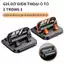 Giá đỡ điện thoại ô tô 2 trong 1 kèm biển số xe,giá đỡ định vị có thể điều chỉnh,xoay được