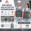 ÁO GILE BẢO HỘ TÚI HỘP VẢI DÙ 2 LỚP LƯỚI MÀU XÁM CAO CẤP | ÁO GILE ĐA NĂNG CHO KỸ SƯ CÔNG TRÌNH, PHƯỢT, CÂU CÁ
