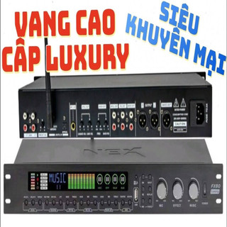 Vang Cơ Lai Số Nex Fx80 Plus LUXURY, Chống Hú, Hỗ Trợ Tiếng Micro Sạch, Bluetooth Optical Aux Usb,Reverb Cực Mượt.