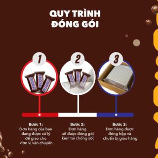 [DIỆN MẠO MỚI 20 THANH] Combo 2 Hũ kẹo sô cô la nhân đậu phộng Snickers jar 240g (20 thanh x 12g x 2 Hũ)