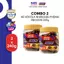 Combo 2 Hũ kẹo sô cô la nhân đậu phộng Snickers jar 240g (20 thanh x 12g x 2 Hũ) Deal độc quyền