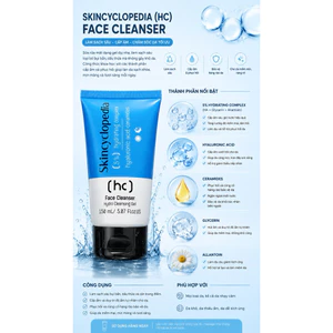Gel rửa mặt cho da khô, da nhạy cảm Skincyclopedia 5% Hydrating complex - 150ML