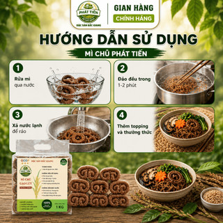 500 Gram Mì Gạo Lứt (Healthy / eat clean) Chế độ ăn lành mạnh,Mì Chũ Gạo Lứt,Mì Chũ Phát Tiến,Phát Tiến food