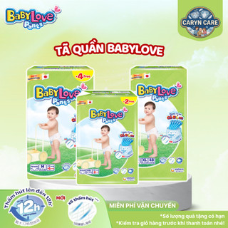 Tã quần Baby love M48/ L48/ XL48/ XXl48/ XXXl48/ XXXL33/ 4XL33/ 5XL33 miếng