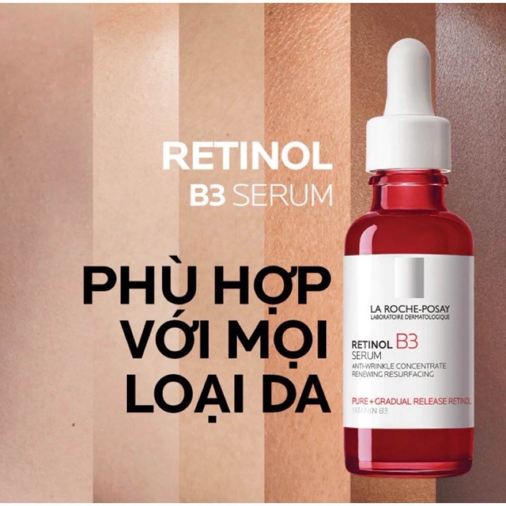 [HÀNG CHÍNH HÃNG][Tặng Mặt Nạ] Dưỡng chất giúp giảm thâm nám La Roche-Posay Retinol B3 Serum 30ml