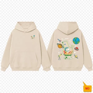 ÁO HOODIE UNISEX OVERSIZE SPACE ASTRONAUT – THIẾT KẾ THỜI TRANG THEO GU RIÊNG CỦA BẠN!