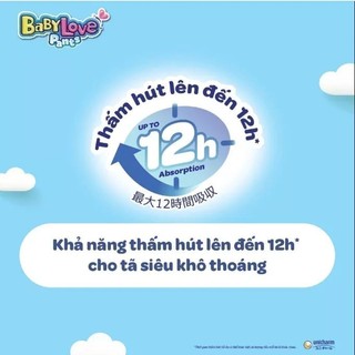 Combo 2 gói tã quần Baby love M48/ L48/ XL48/ XXL48/ XXXL33/ 4XL33/ 5XL33 miếng