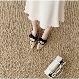 Giày Sục Nữ Đế Bệt Xinh Xắn Chất Lưới Thoáng Mát Mùa Hè H026