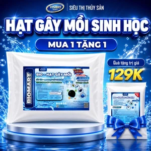 Hạt Gây Mồi Sinh Học BIOMART 5Kg Dạng Viên Tạo Trùng Chỉ Ốc Gạo Gây Màu Nước Nhanh