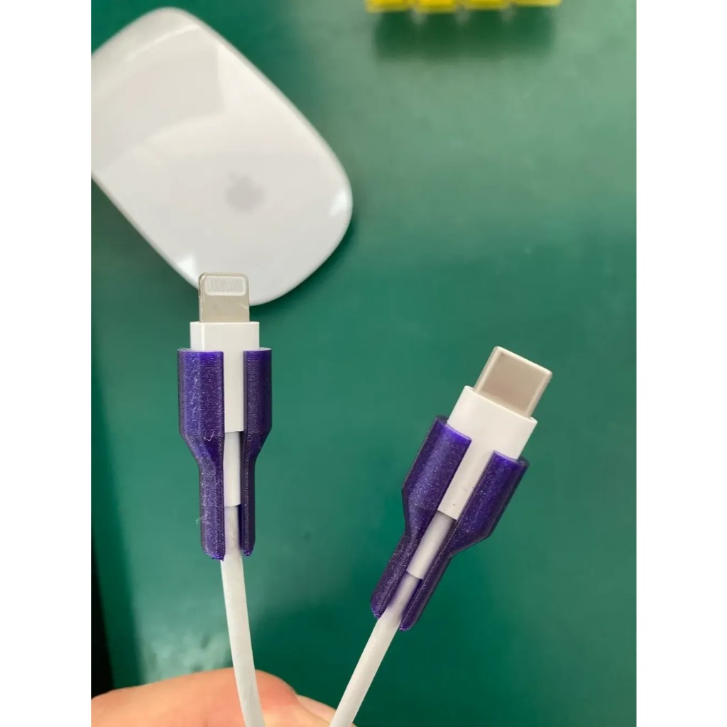1 CHIẾC Bọc Bảo Vệ Đầu Dây Sạc iPhone Lightning USB-C