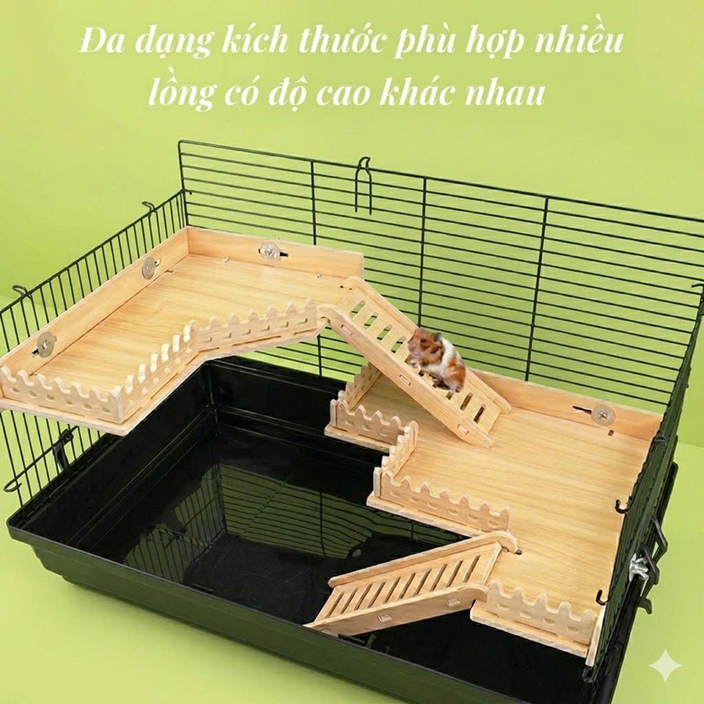Gác Lửng Hamster Bằng Gỗ Giá Rẻ