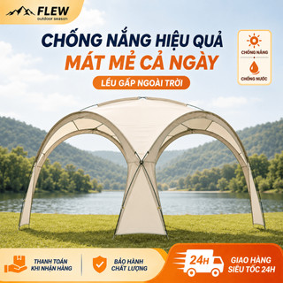 Lều Dã Ngoại Gấp Gọn, Mái Che Cắm Trại Xếp Gọn, Chống Mưa Chống Nắng, Siêu Rộng Thoáng Mát