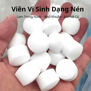 Viên Vi Sinh Làm Trong Nước, Khử Clo,Cân Bằng PH, Diệt Khuẩn