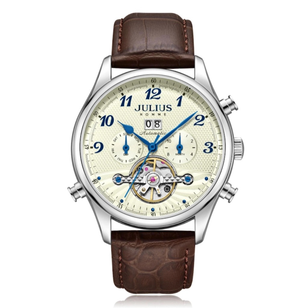 Đồng Hồ Nam Julius JAH-154 Cơ ( 3 Màu )