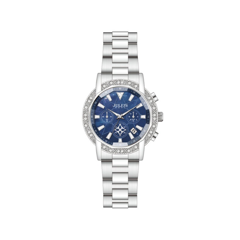 Đồng Hồ Nữ JA-1530 Julius Hàn Quốc Dây Thép (3 Màu