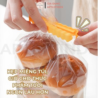 Bộ 12 Kẹp Miệng Túi Hình Khoai Tây APTLYFINDS Kẹp Miệng Túi Bánh Snack, Có Nam Châm Hít Tủ Lạnh