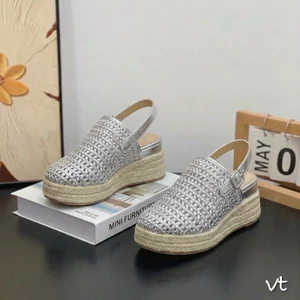 ☘ ☘ Sandal xuồng cói