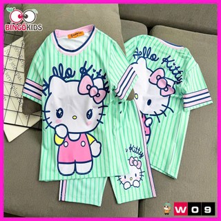 Đồ bộ ngố bé gái Unicorn 3D | Thun lạnh mềm mịn | Bộ hè cho bé từ 13-47kg